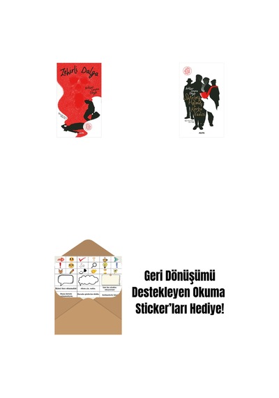 Zehirli Dalga + Sherlock Holmes - Korku Vadisi + Okuma Sticker'ları