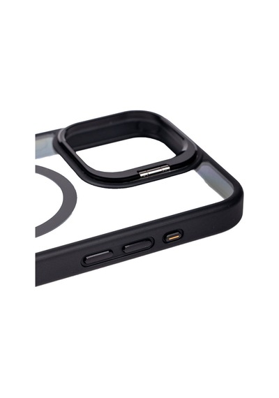 Apple Uyumlu iPhone 15 Pro Max Kılıf Case, Lens Koruyuculu Mıknatıslı Magsafe Wireless Şarj Destekli Kapak