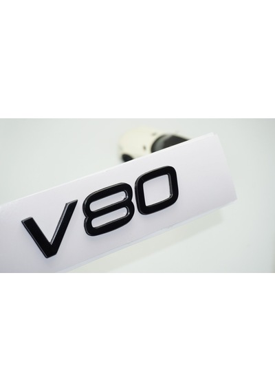 Dk Tuning V80 Siyah Abs 3m 3d Bagaj Yazı Logo Volvo İle Uyumlu