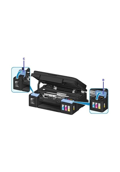 Canon Pg 46, Cl 56 Kartuş Uyumlu Forprint Dolum Seti 4x1000ml