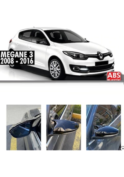 Renault Megane 3 Uyumlu Batman-yarasa Ayna Kapağı