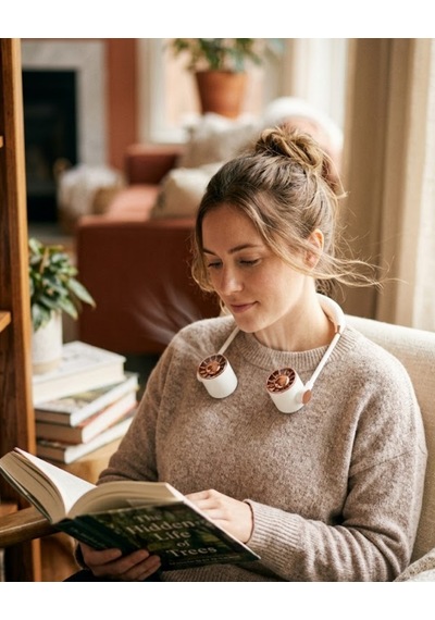 Katlanabilir Gövdeli Uzun Ömürlü Şarjlı Mini Fan - Lisinya 81610223