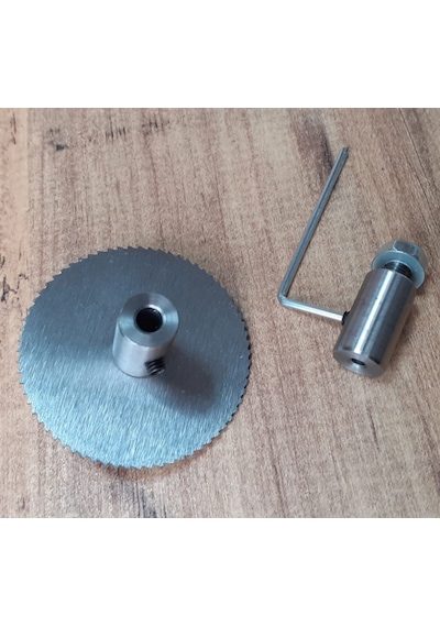 Motor için Disk Bağlantı Elemanı 2 Kaplinli Kesici 5Cm Disk Seti