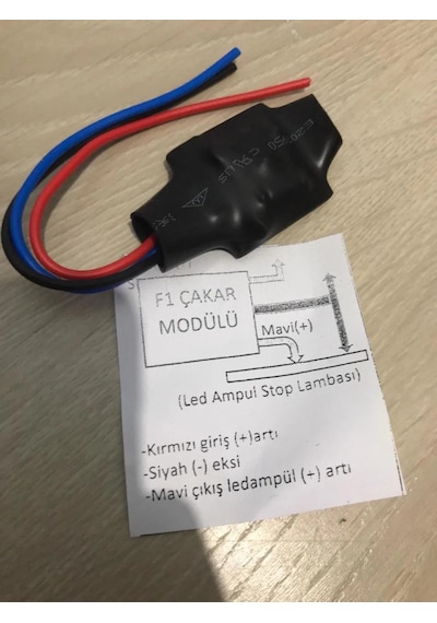 Çarşıhan 9 Modlu Canbuslu Stop Çakarı 3.Stop Çaktırma F1 Çakar