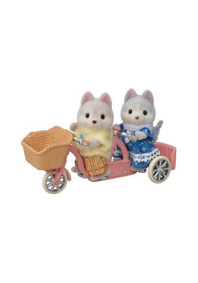 5637 Sylvanian Families Tandem Bisiklet ve Haskiler +3 yaş