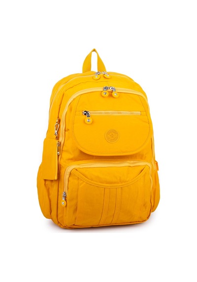 Nas Bag Unisex Büyük Boy Zararlı Kimyasal İçermeyen Waterproof Sırt Çantası Sarı Sarı
