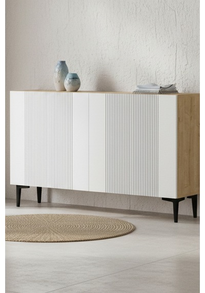 Ka1203db Corsa Konsol Ve Tv Sehpası Safirmeşe - Beyaz 120cm