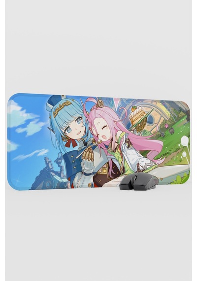 Aino Genshin Impact Anime Oyuncu V4 - 70x30 Xl Gaming Mouse Pad Fare Altlığı