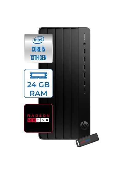 HP Pro Tower 290 G9 623Y0ETH09 i5-13500 24 GB 2 TB SSD RX550 W11H Masaüstü Bilgisayar + USB Bellek