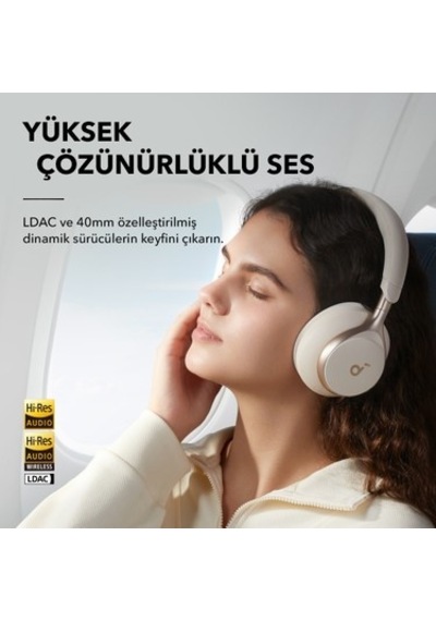 Aktif Gürültü Engelleme Özellikli Kulak Üstü Bluetooth Kulaklık