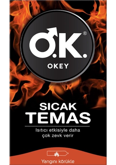 Okey Sıcak Temas Prezervatif 40'lı