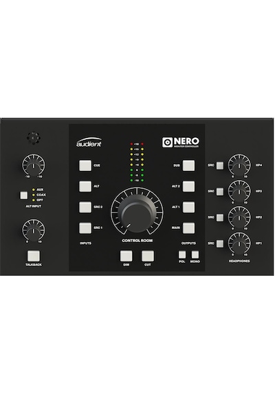 Audient Audıent 04 0006 Nero Monitör Kontrol Ünitesi Profesyonel Kristal Net Ses Kalitesi, Kapsamlı Giriş Çıkış Kontrolü