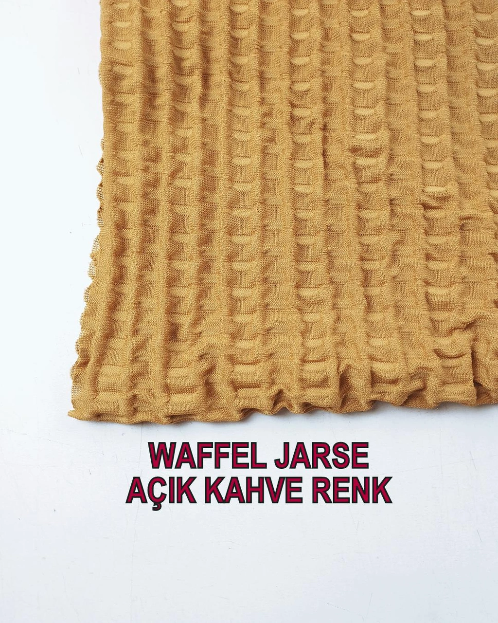 Waffle Jarse Kahve Renkte En 110 Cm X Boy 220 Cm -3913
