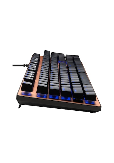 Gamdıas Aura Gk1, Usb Kablolu, İngilizce, Rainbow Backlight, Red Mekanik Switch, Bronz Edition, Gaming Klavye