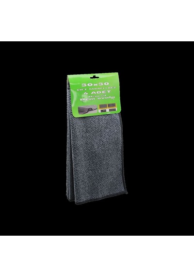 Çift Taraflı Mikrofiber &amp Tel Bez 4'lü 30x30 Cm - Zor Kir İçin Diğer