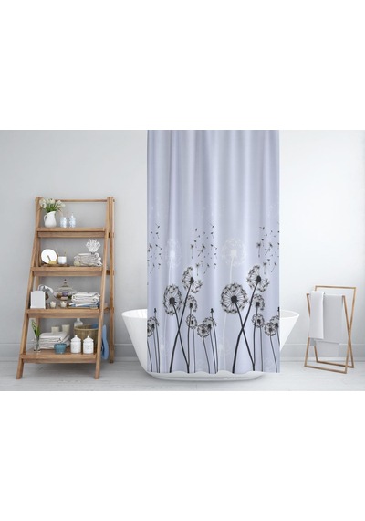 Zethome Jackline Banyo Duş Perdesi 2200 Tek Kanat 1x240X200 Gri