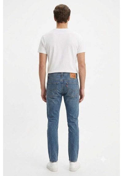 Levi's 512 Slim Taper Fit Men's Jeans Likralı Erkek Kot Pantolon-1452 Kot Mavi