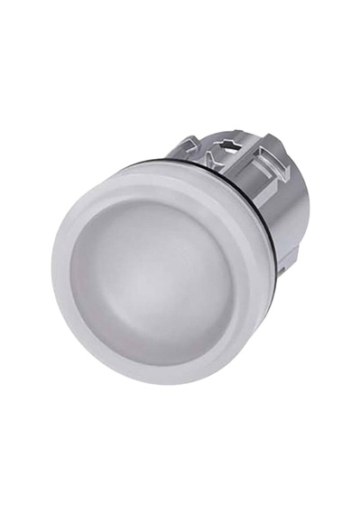 Siemens 3su1051-6aa60-0aa0 - 22mm Metal Beyaz Sinyal Lambası Kafası