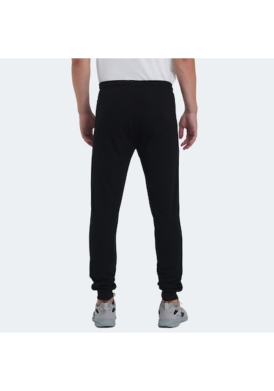 Slazenger RICHA Erkek Cepli Dar Paça Siyah Eşofman Altı