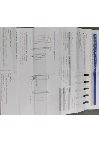 Parlaklık Ayarlı, Tek Renkli Şerit Led İçin Uzaktan Kumanda 2,4gh