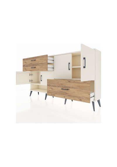 Arges Konsol 3 Raflı 3 Çekmeceli 4 Kapaklı 176x30x99 Aytaşı-aytaş Aytaşı-aytaşı/çam Arges Konsol 3 Raflı 3 Çekmeceli 4 Kapaklı 176x30x99 Aytaşı-aytaş Aytaşı-aytaşı/çam