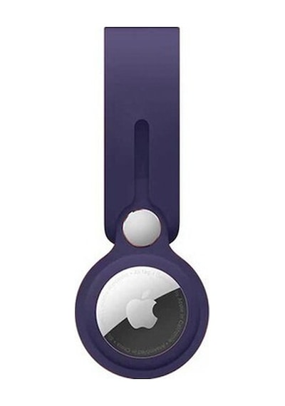 Apple Uyumlu AirTag Için Asma Halkalı Anahtarlık Silikon Kılıf (501796000)