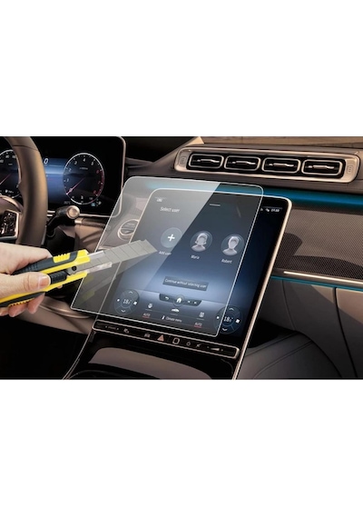 Mercedes Eqe 350 12.8 İnç Mat Ekran Koruyucu Multimedya