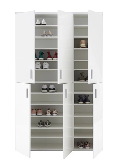 Keila Ayakkabılık - Çok Amaçlı Dolap - Kiler Dolabı - Beyaz - 120 Cm Beyaz