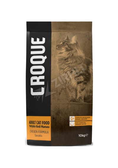 5 Adet Croque Tavuk Etli Yetişkin Kedi Maması 10 Kg