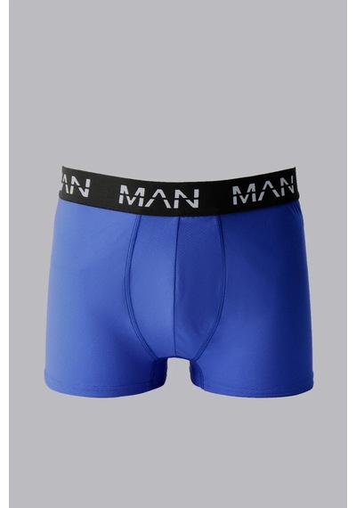 Nature The Brand Man Of Man Erkek Mavi Boxer Pamuklu Esnek Rahat Boxer, Spor Boxer Mavi