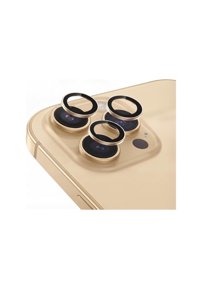 Apple iPhone Uyumlu 13 Pro / 13 Pro İle Uyumlu Kamera Lens Koruyucu Alüminyum Alaşım Çerçeveli Telefon Lensi Temperli Cam Koruma Altın Sku: Zeusb0hj4dc1ts -