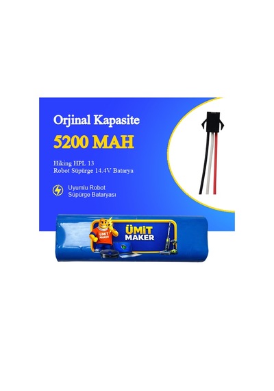 Hiking Hpl 13 Robot Süpürge 5200 Mah 14.4v Batarya