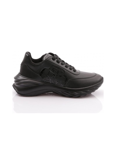 Dgn 717 Kadın Sneaker Ayakkabi Siyah-siyah