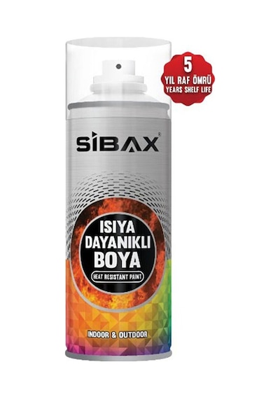 Sibax 400 Ml Akrilik Sprey Boya Karmen Kırmızı Ral3002