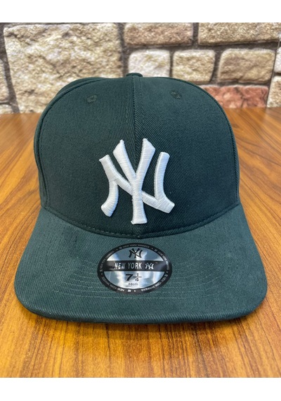 Hamze Ny Newyork Nakışlı Hiphop Snapback Rapper Drip Şapka Cap Zümrüt Yeşili