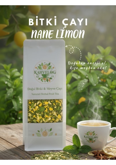 Nane Limon Çayı 250gr Doğal Kurutulmuş, Katkısız