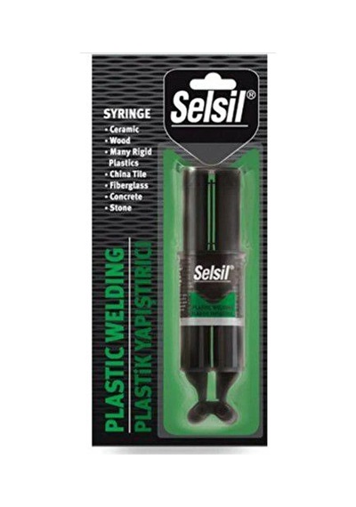 Selsil Epoksi Plastik Yapıştırıcı Enjektör, 28 G