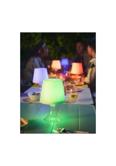 Lampan, Led'li Masa Lambası, Beyaz, 24 Cm