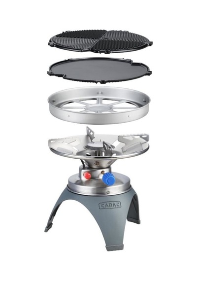 Cadac 5930 Cook N Grill 230 Kartuş Gazlı Mangal Siyah