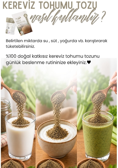 Kereviz Tohumu Tozu 250 Gr İnce Öğütülmüş Kereviz Tohumu, Aromatik Baharat, Yemek Ve Soslar İçin