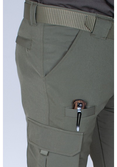 Nikbin Tactical Outdoor Taktik Pantolon Esnek Ürün Şık Tasarım- Hakiyeşil Yazlık Hakiyeşil