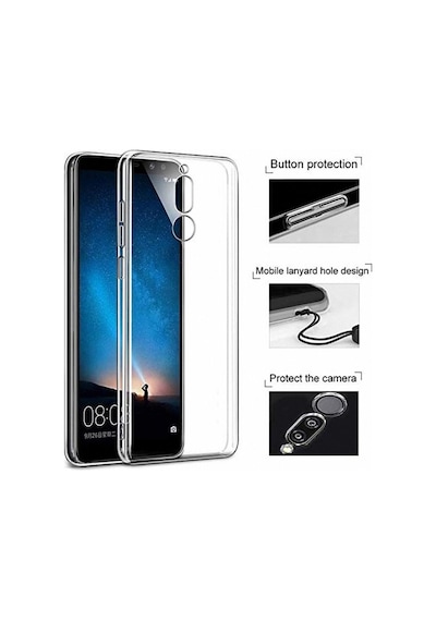 Meizu M6T Ultra Ince Esnek Seffaf Süper Silikon Kilif 306036319 - Kampanya-Model / Nano Ekran Koruyucu (+25)-Meizu M6