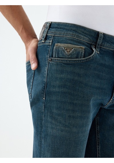 Ricardo Slim Fit Erkek Pantolon Denim