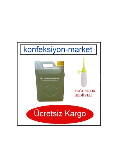 Sanayi Tipi Dikiş Makine Yağı (10 Numara)1 Litre