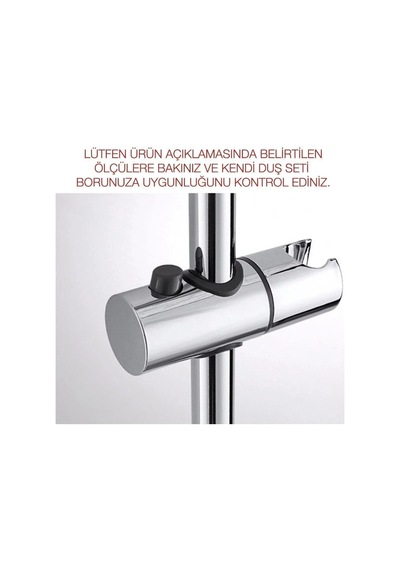 Sürgülü Duş Mafsalı Ayarlanabilir 22mm Banyo Duş Aparatı Gümüş Plastik Diğer
