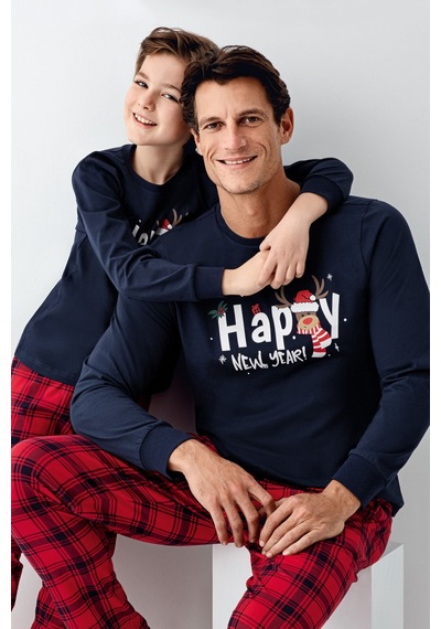 Rolypoly Erkek Çocuk Lacivert Pijama Takımı 5274-48726 Lacivert