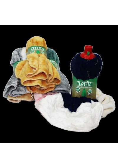 Küçük Boy Mikrofiber Havlu Mop Paspas 5468 Çok Renkli