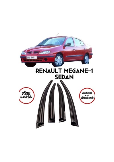 Renault Megane 1 Uyumlu Cam Rüzgarlığı 1996-2004 Arası Uyumlu Mug