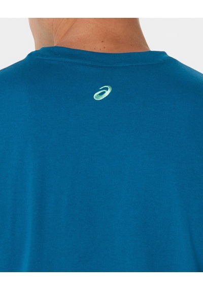 Asics Asıcs Chest Logo Tee Erkek Yeşil Kısa Kollu Tshirt 2031f333-400