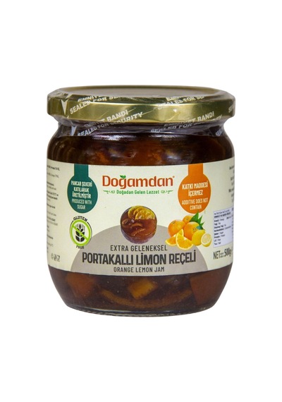 Portakallı Limon Reçeli 500 Gr